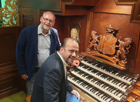Orgelconcert Henk Perdok en Anton Sip